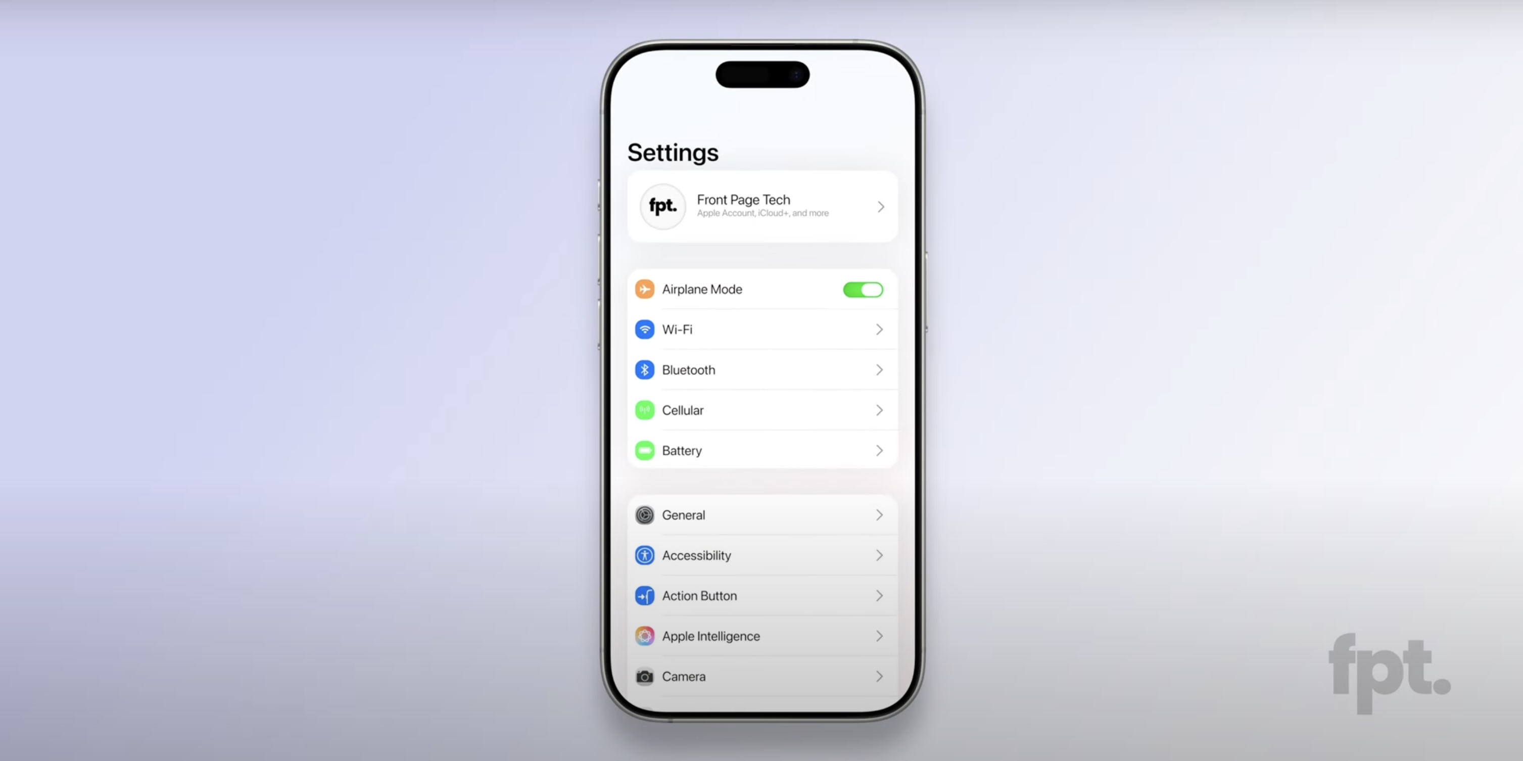 Alleged iOS 19 Toggle Front Page Tech