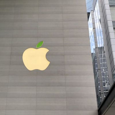 apple logo earth day singapore