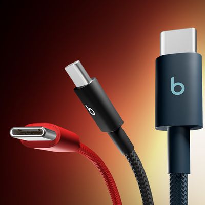 Beats Color Matched Charging Cables Feature