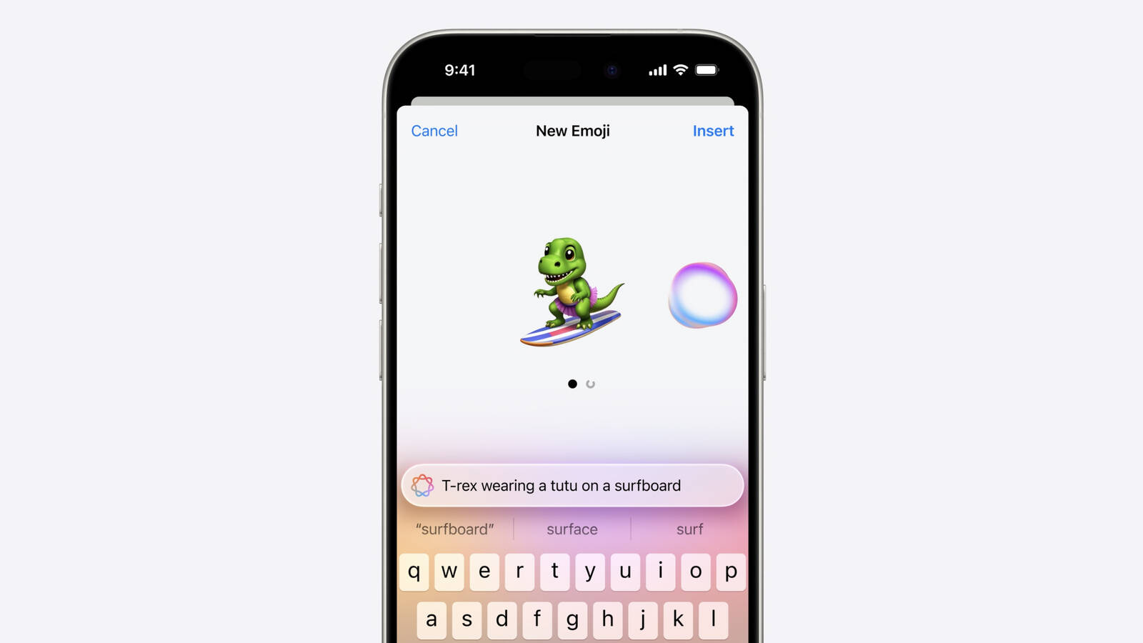 Genmoji iOS 18