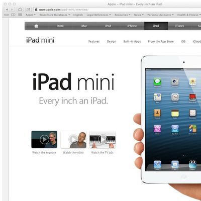 ipad mini trademark specimen