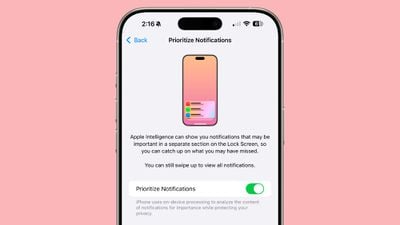 prioritize notifications ios 18 4