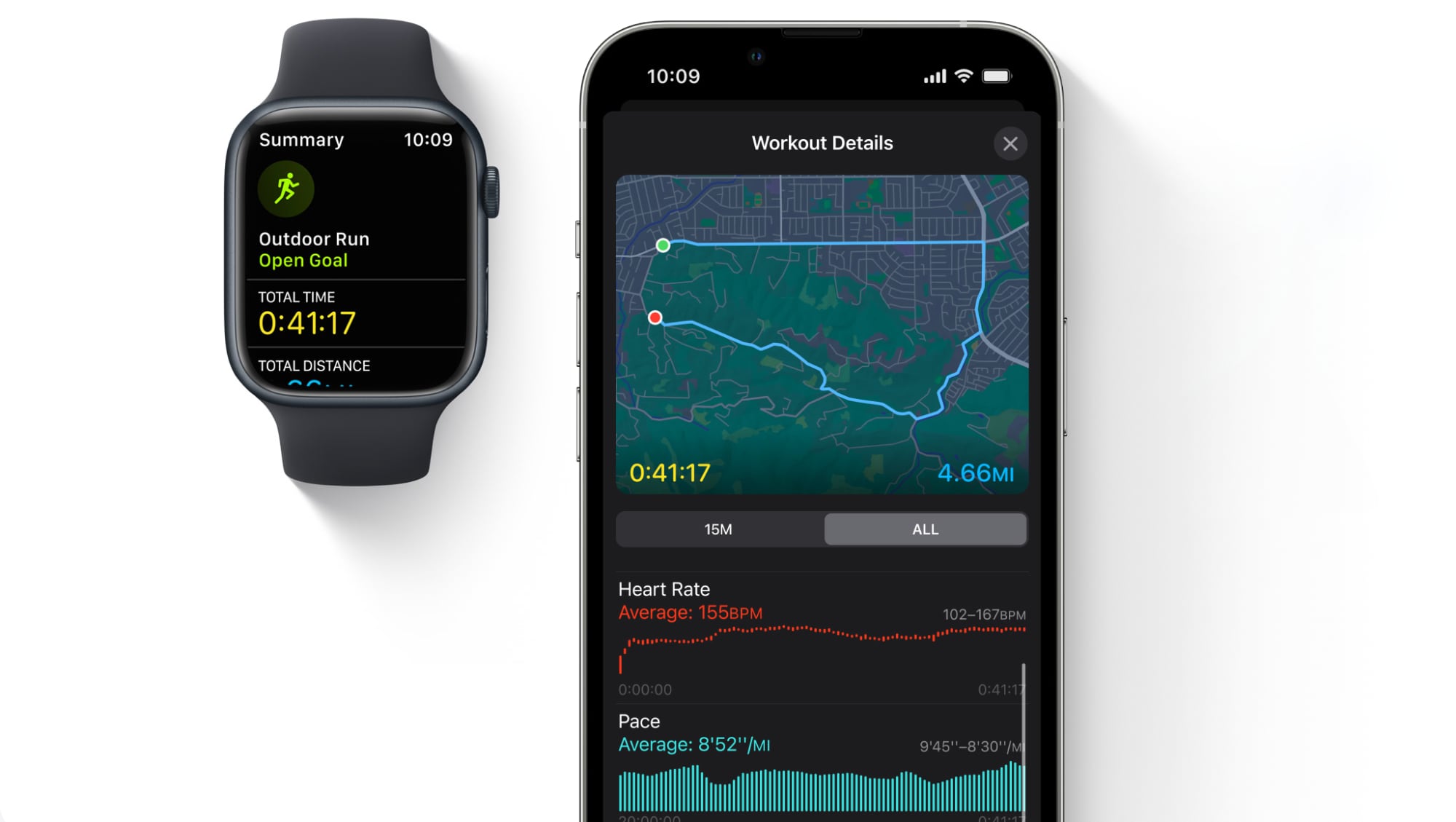 watchos 9 workout details